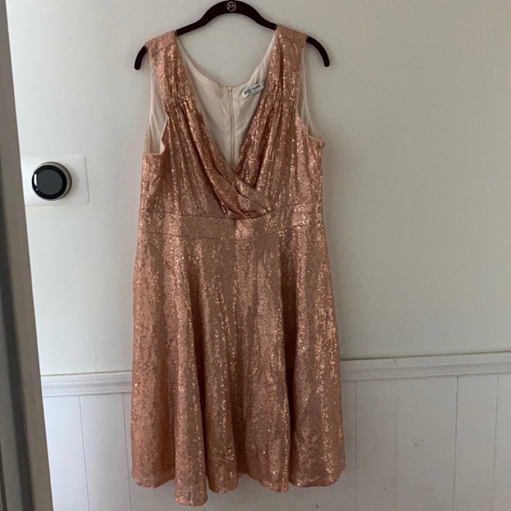 Sparkle shimmer sleeveless dress